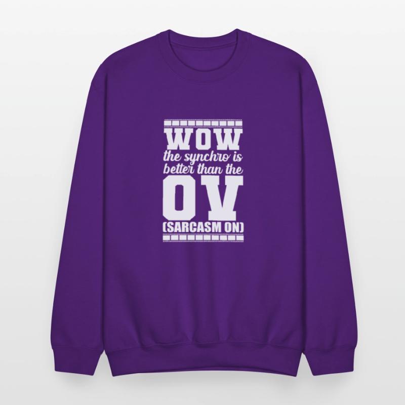 Wow the Synchro is better than the OV (Sarcasm)