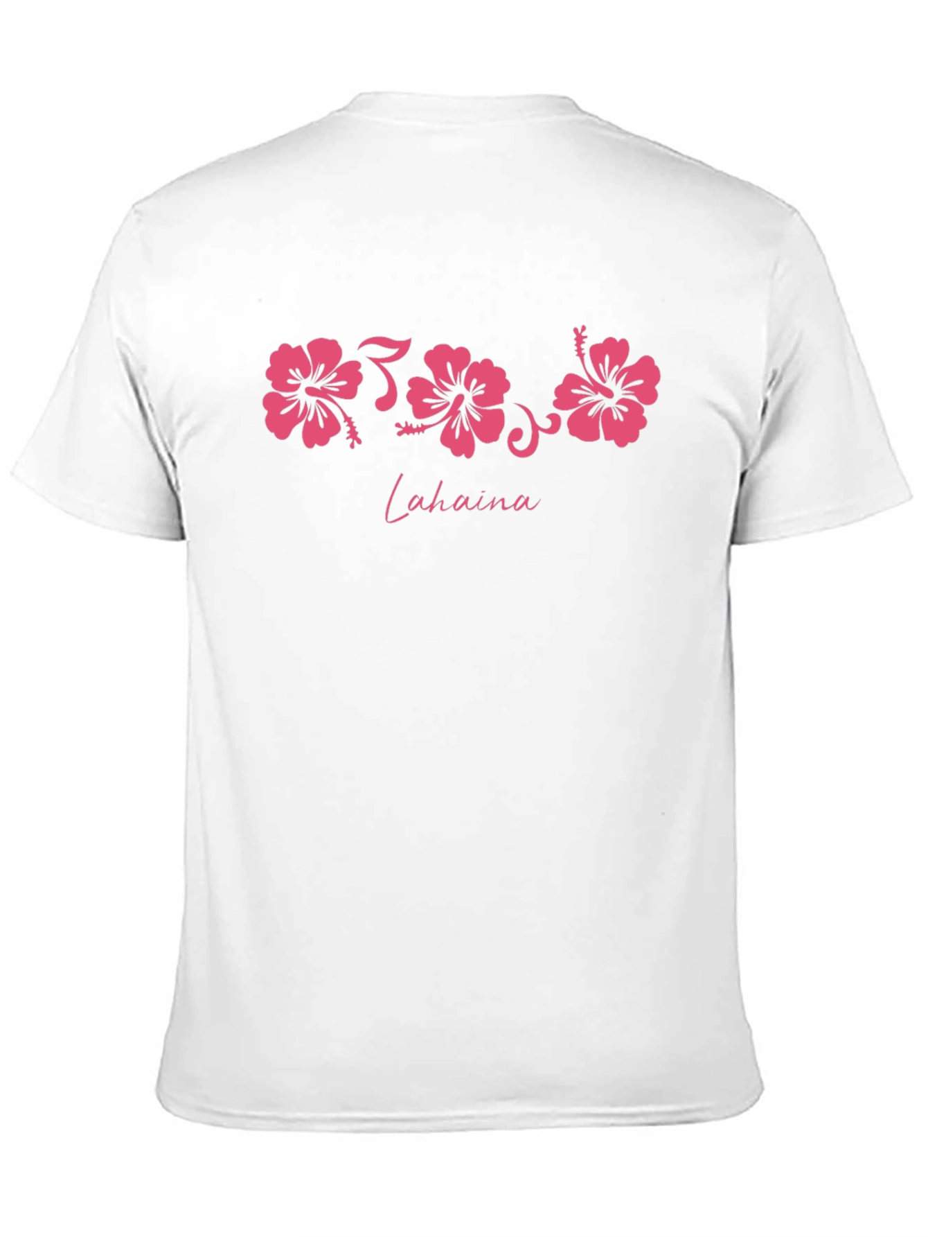 Black Lahaina Hibiscus Graphic Tee