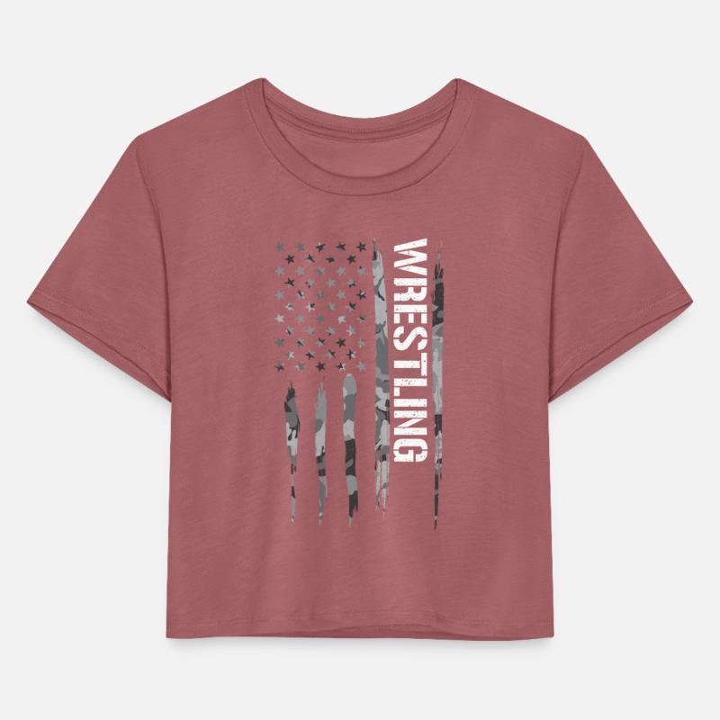 Wrestling - American Flag