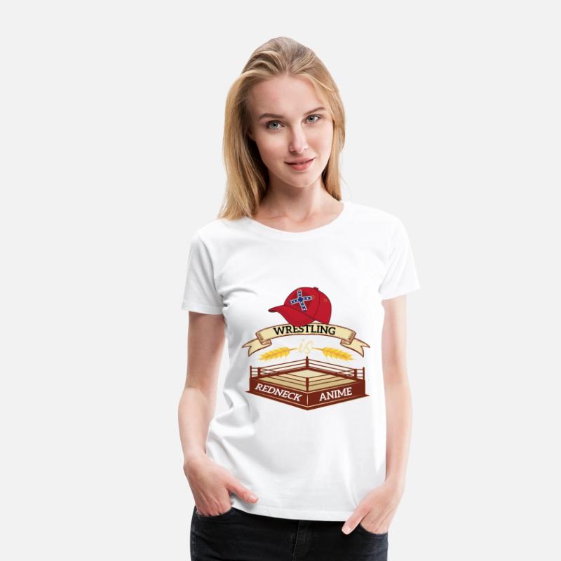 Wrestling is redneck anime southern slang design