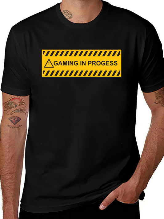 Gaming in Progress T-Shirt - Gamer Style