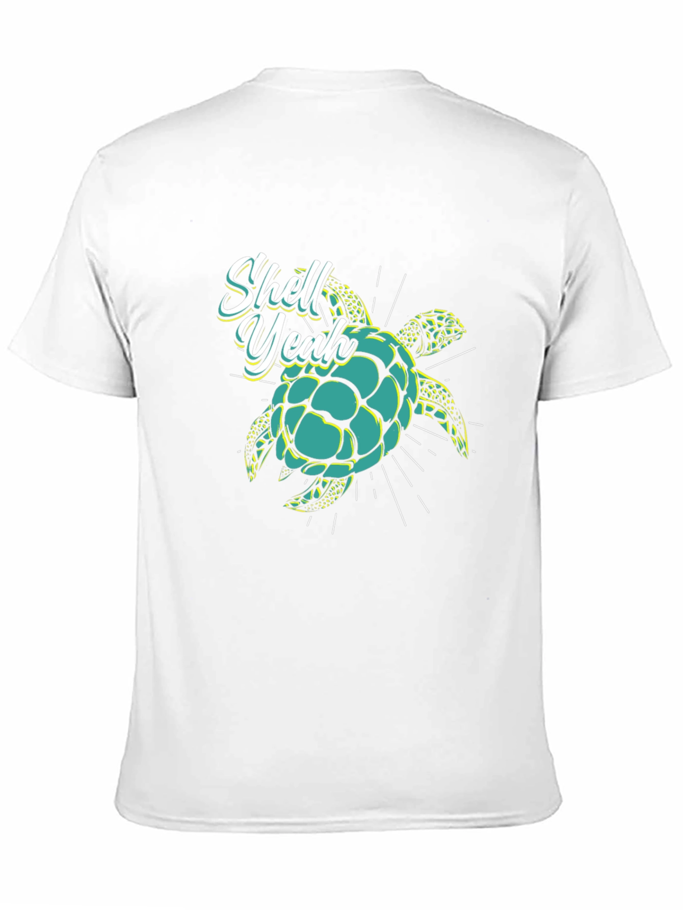 Shell Yeah Turtle Graphic T-Shirt - Black