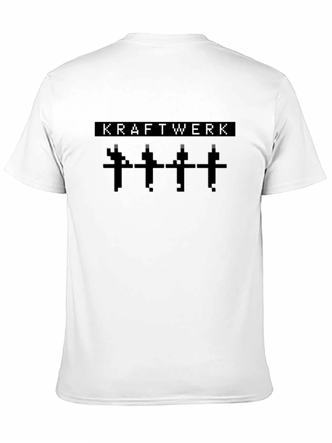 Kraftwerk Retro Synth Graphic Tee - Black