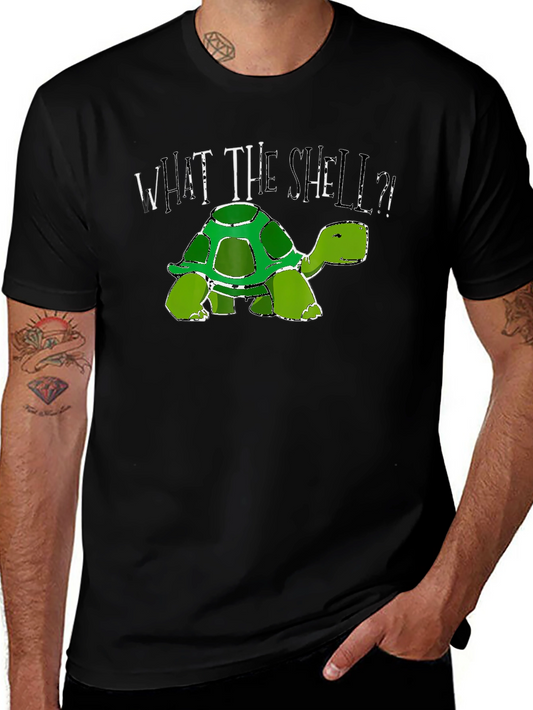 What the Shell T-Shirt - Turtle Graphic Tee