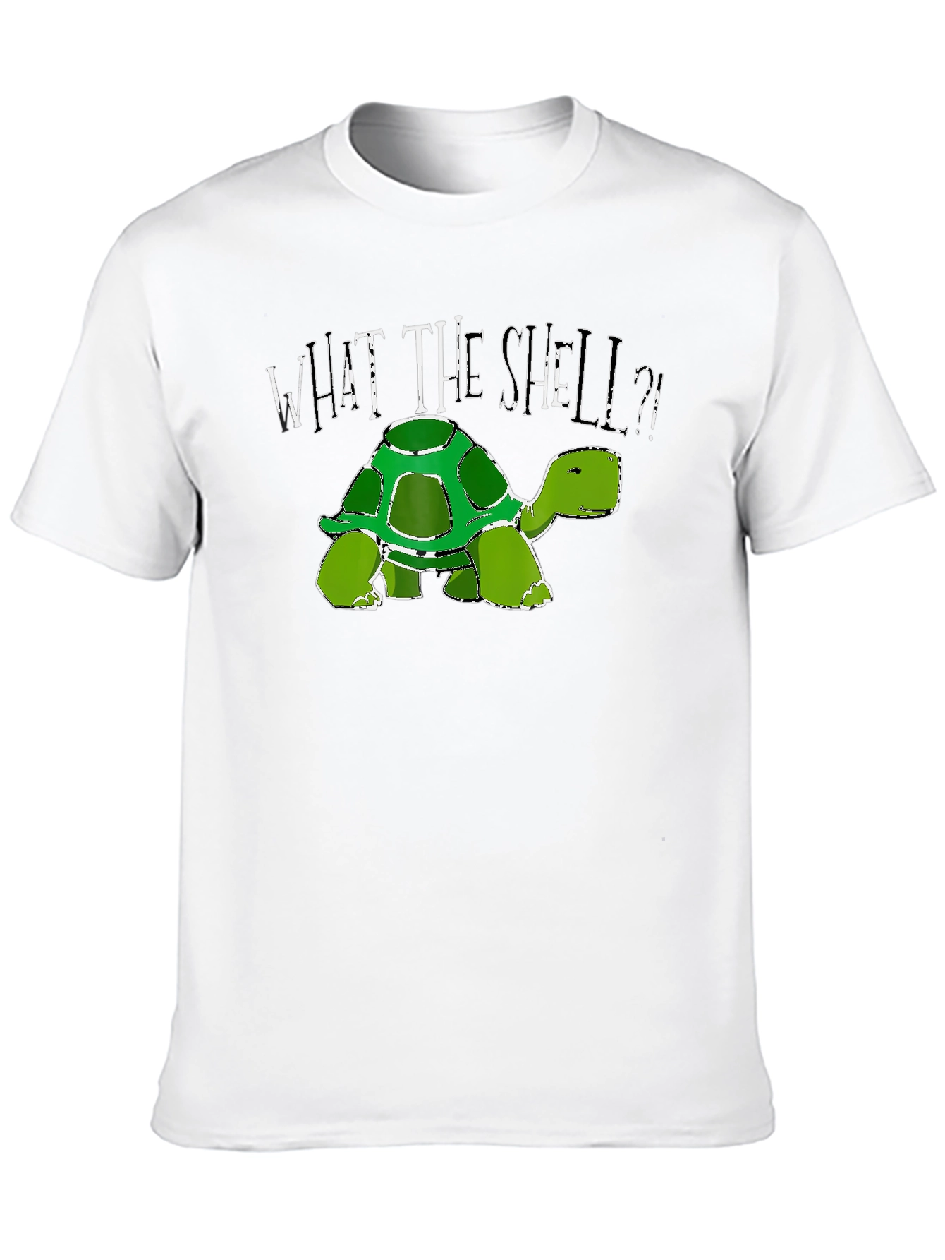 What the Shell T-Shirt - Turtle Graphic Tee
