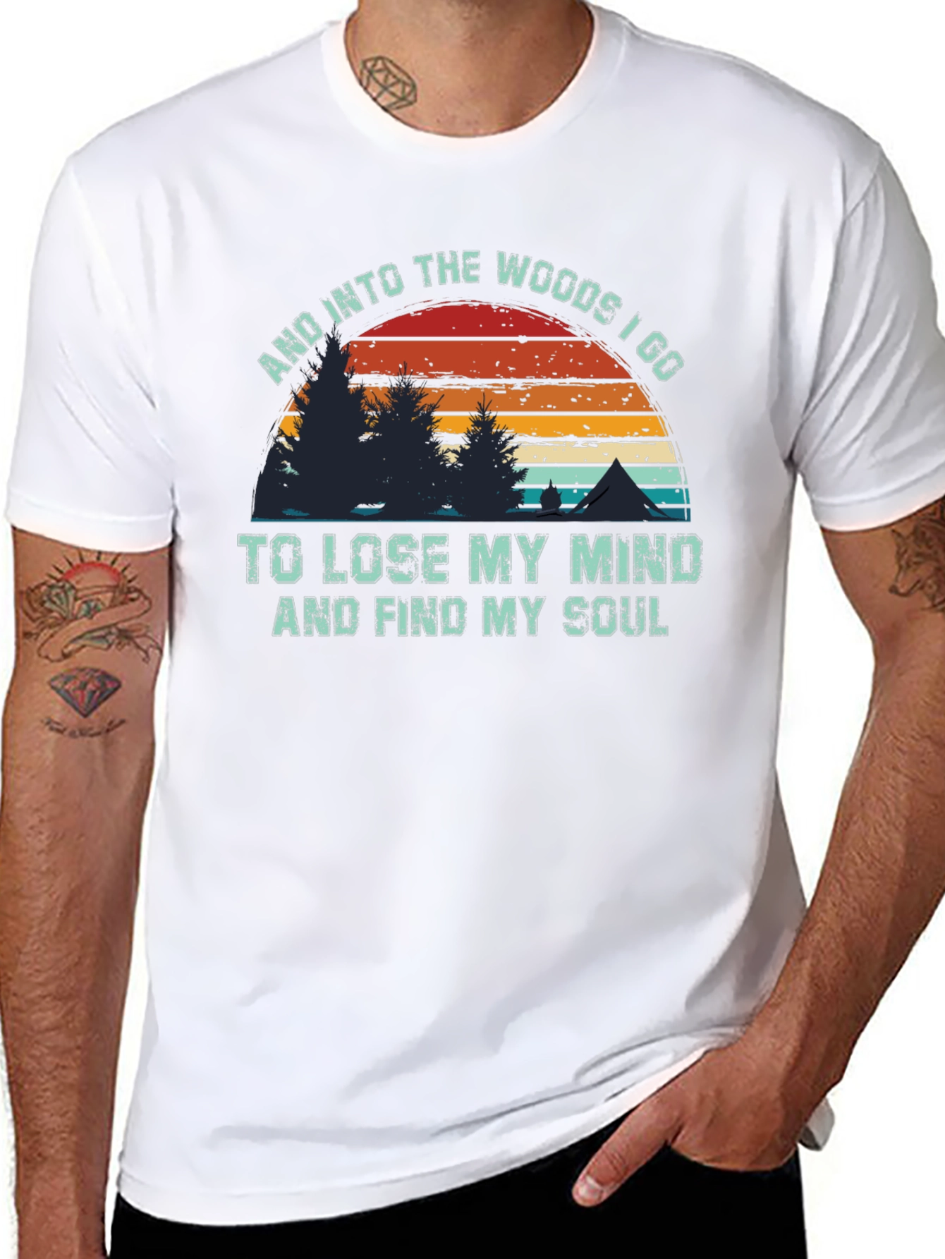 Into the Woods Graphic Tee - Adventure Awaits