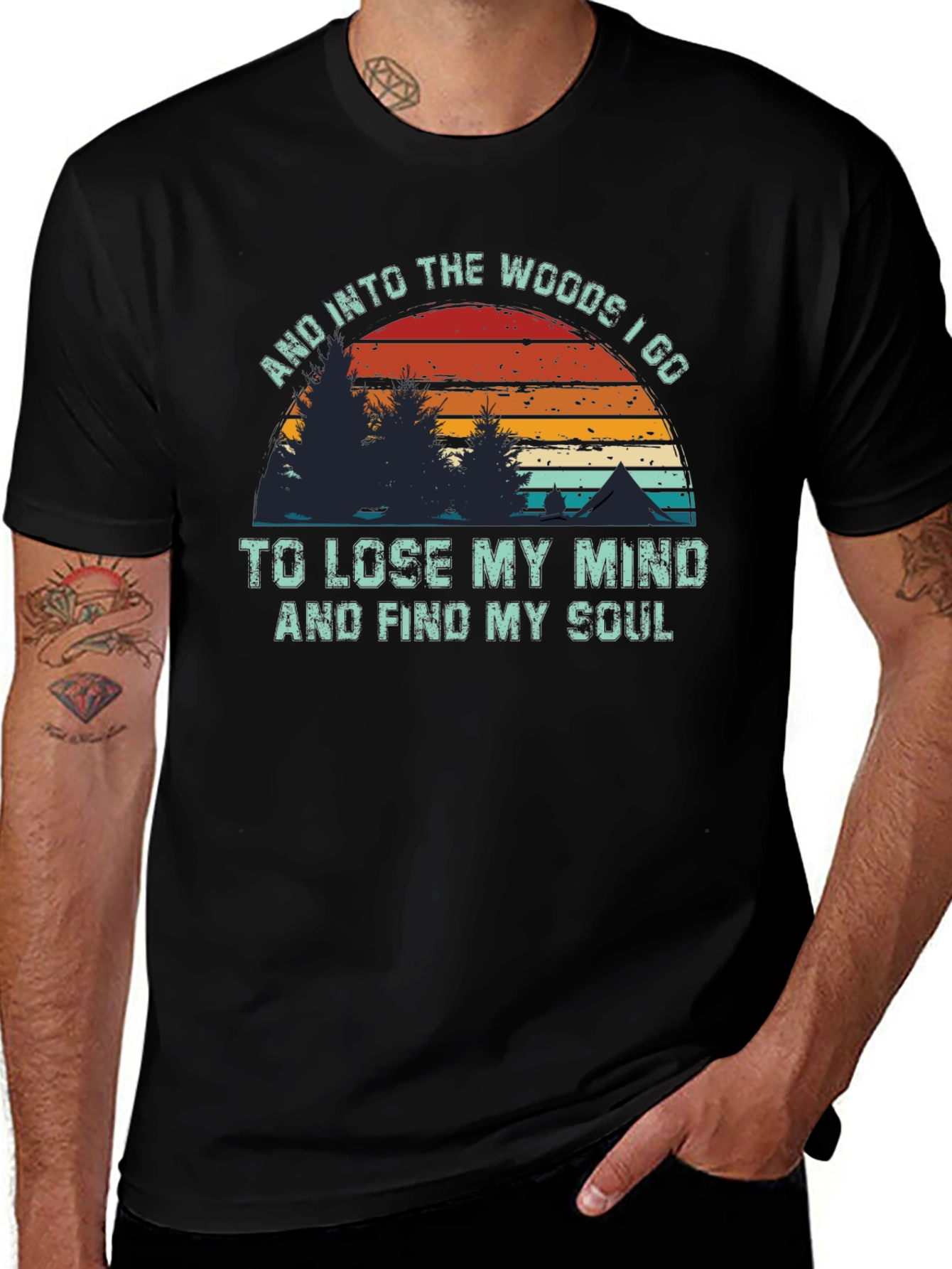 Into the Woods Graphic Tee - Adventure Awaits