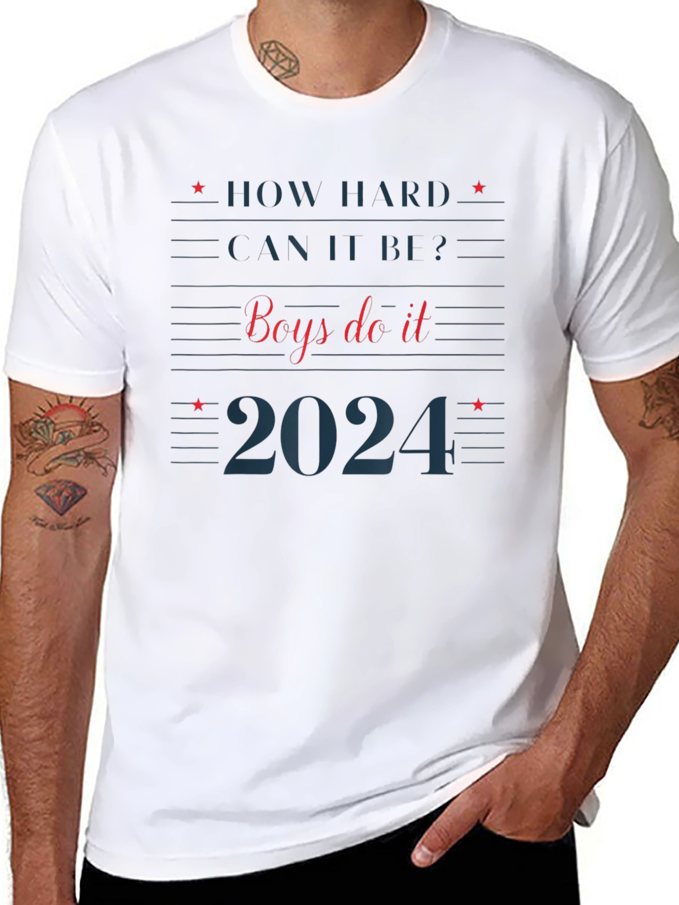 How Hard Can It Be? 2024 Graphic Tee
