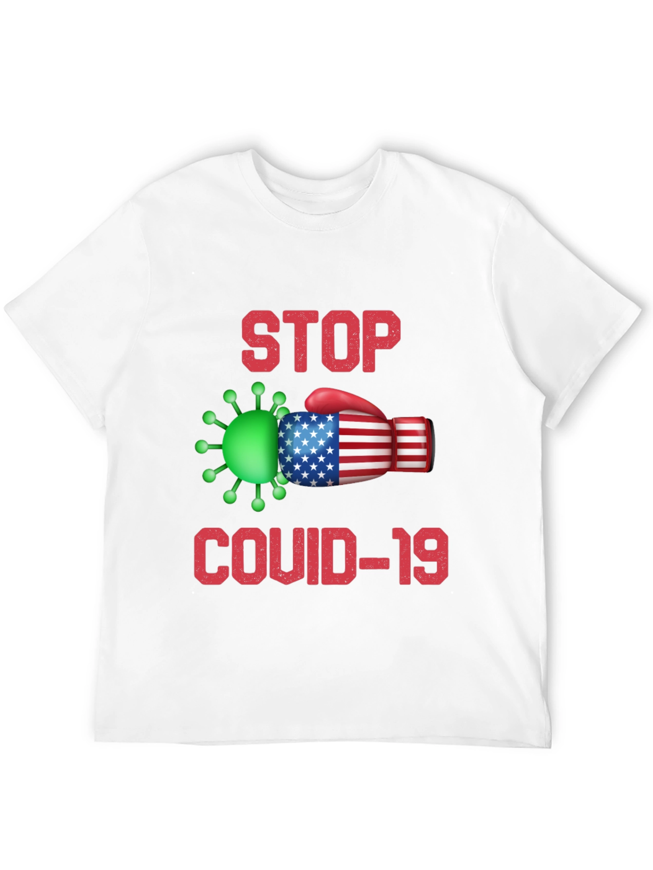 Stop COVID-19 Patriotic T-Shirt
