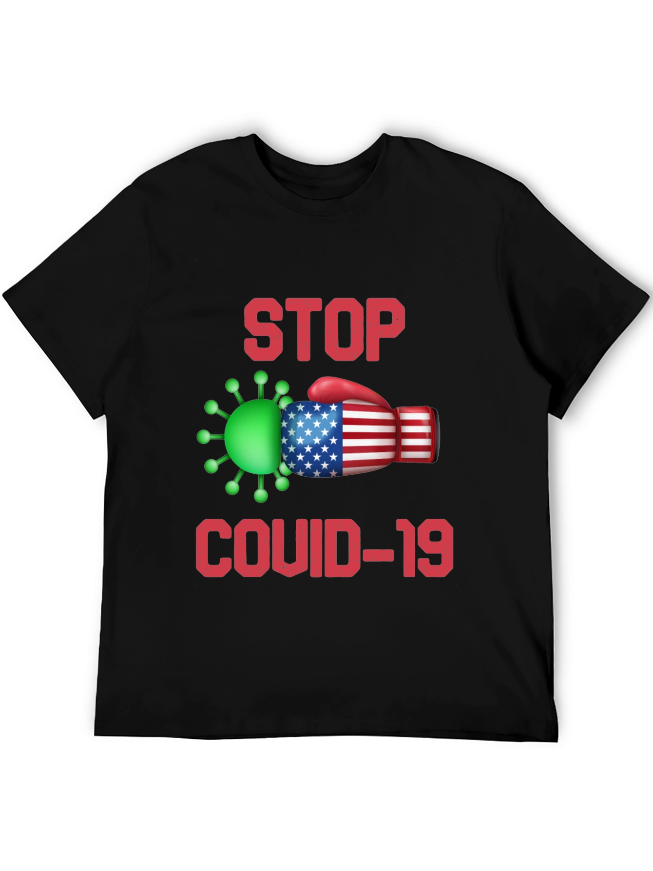 Stop COVID-19 Patriotic T-Shirt