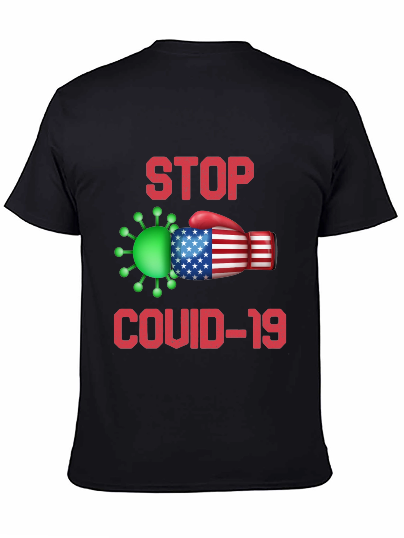 Stop COVID-19 Patriotic T-Shirt