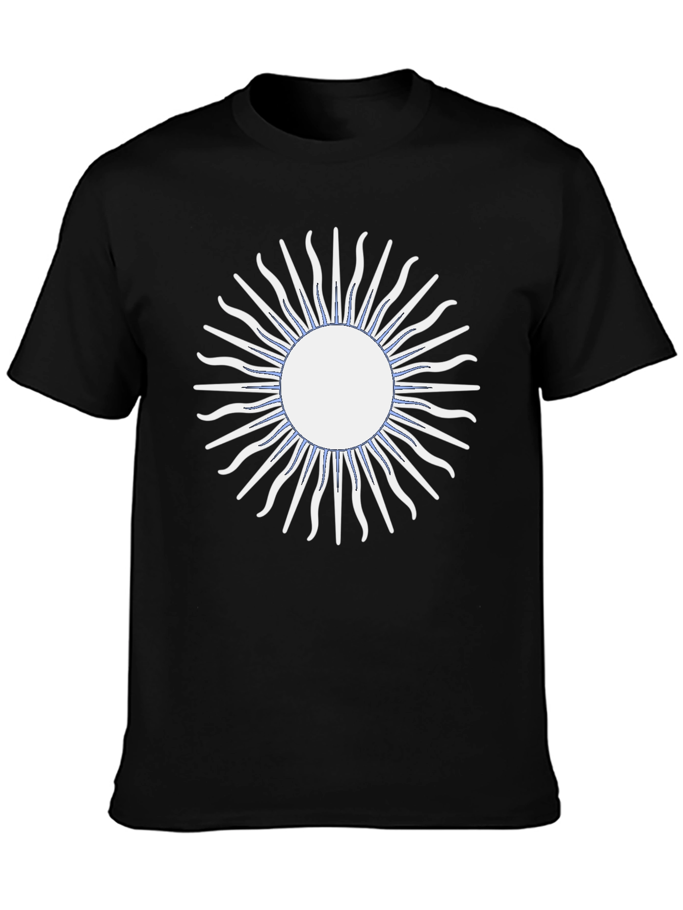 Sun Graphic Black T-Shirt