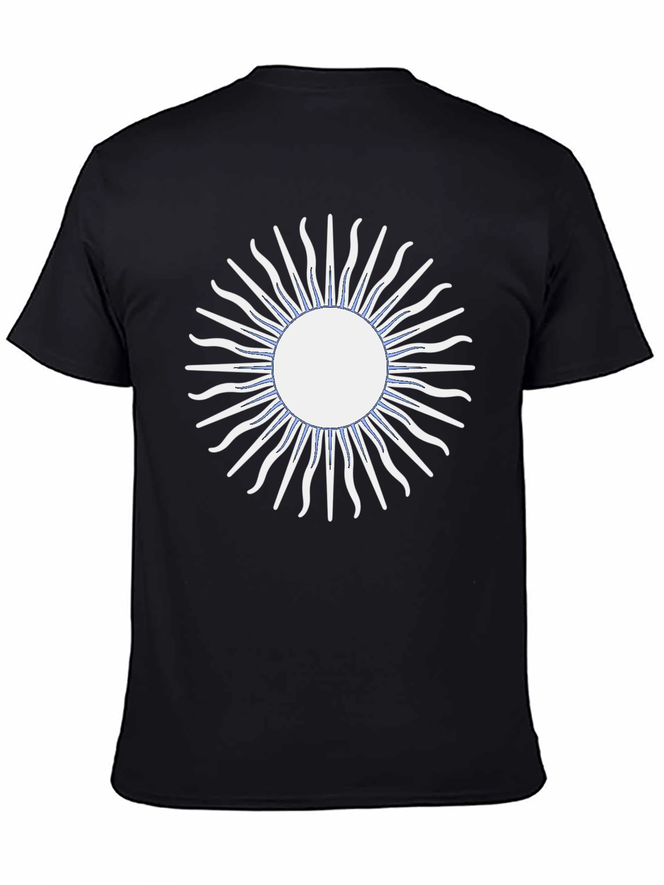 Sun Graphic Black T-Shirt
