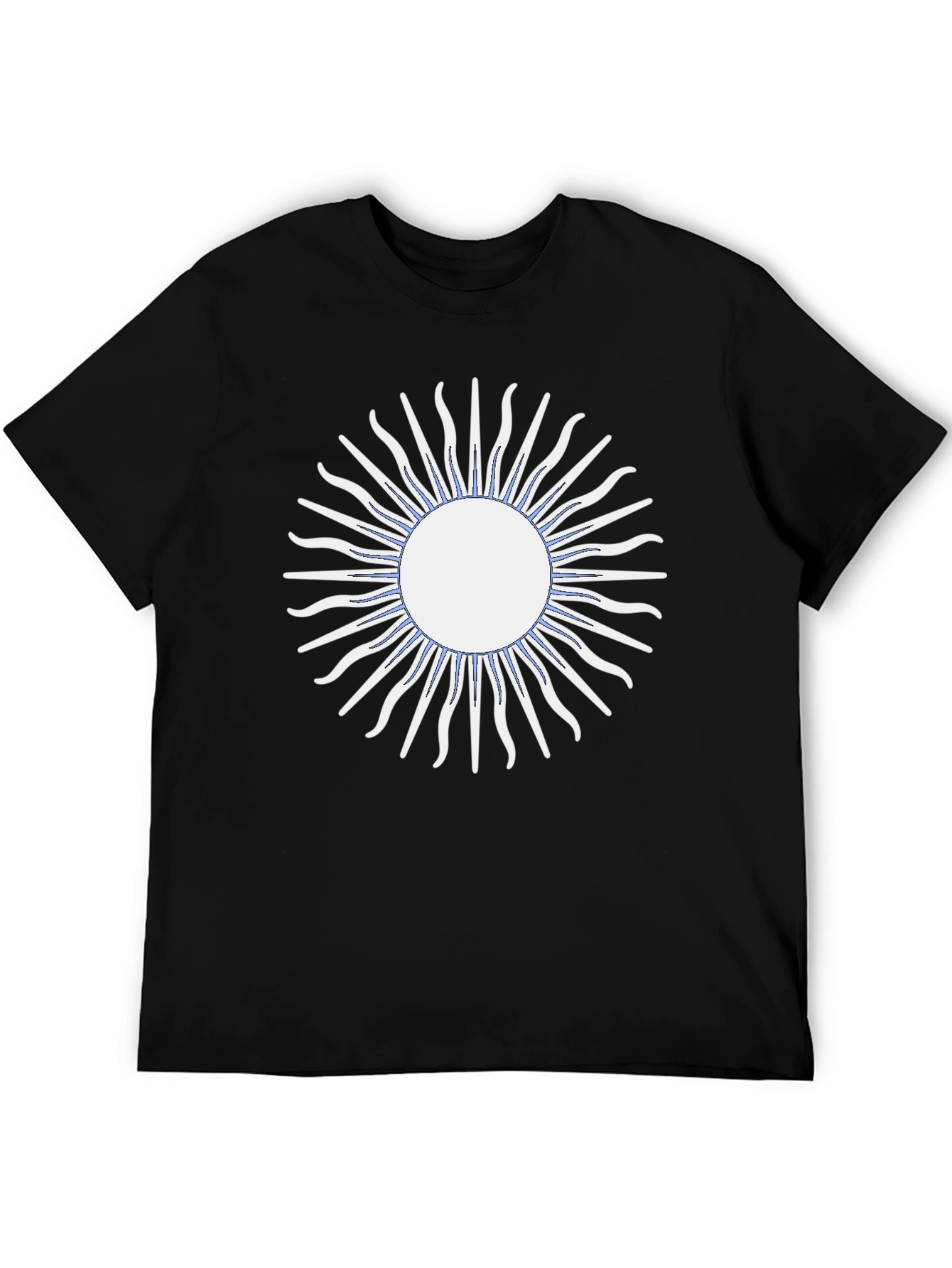 Sun Graphic Black T-Shirt