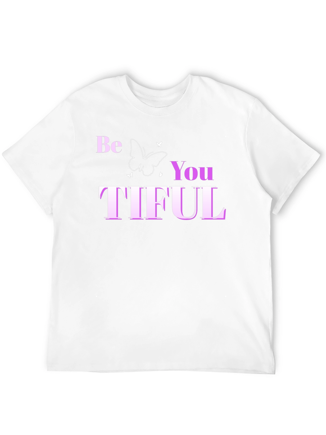 Be You TIFUL Graphic Tee - Black