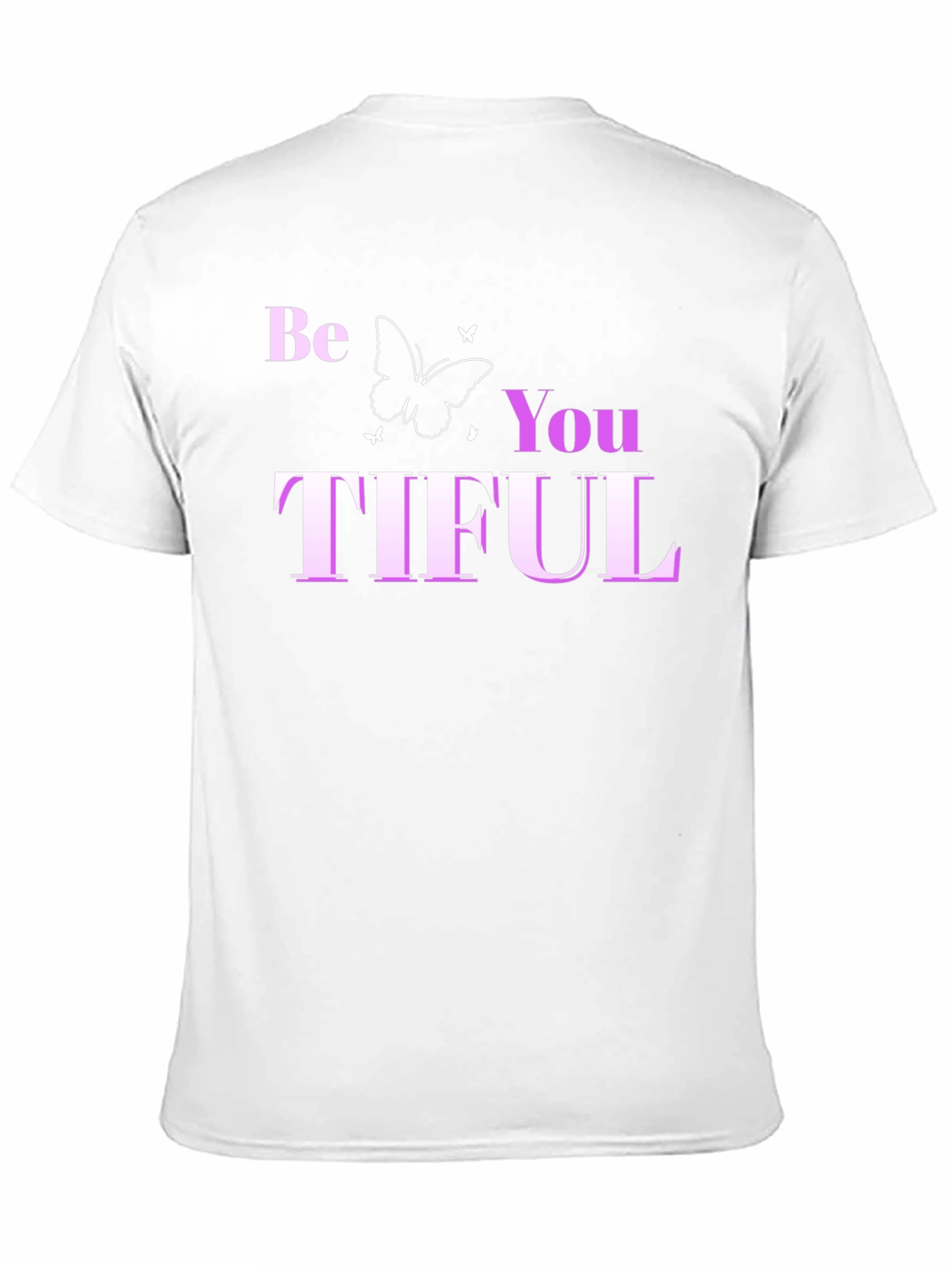 Be You TIFUL Graphic Tee - Black