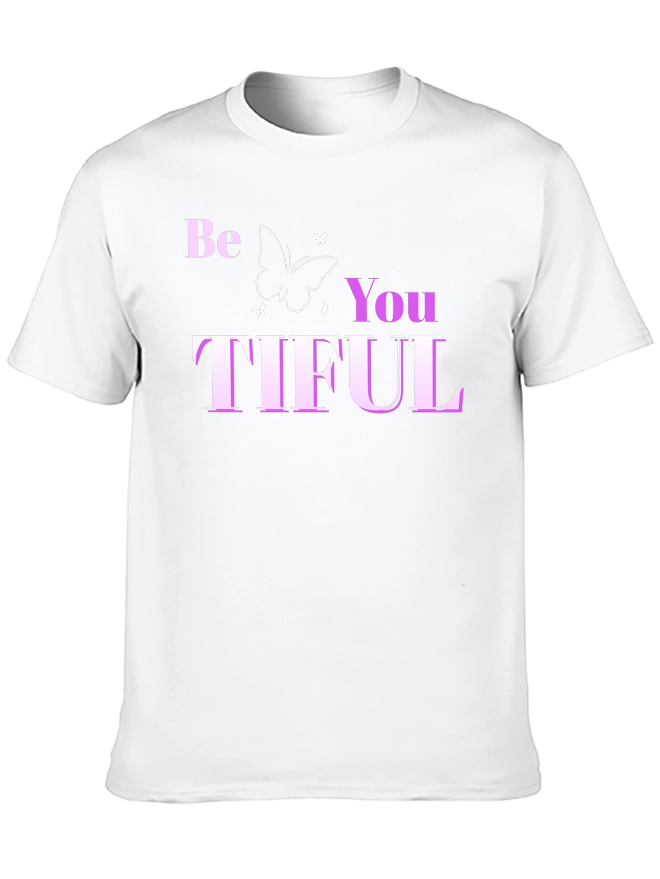 Be You TIFUL Graphic Tee - Black