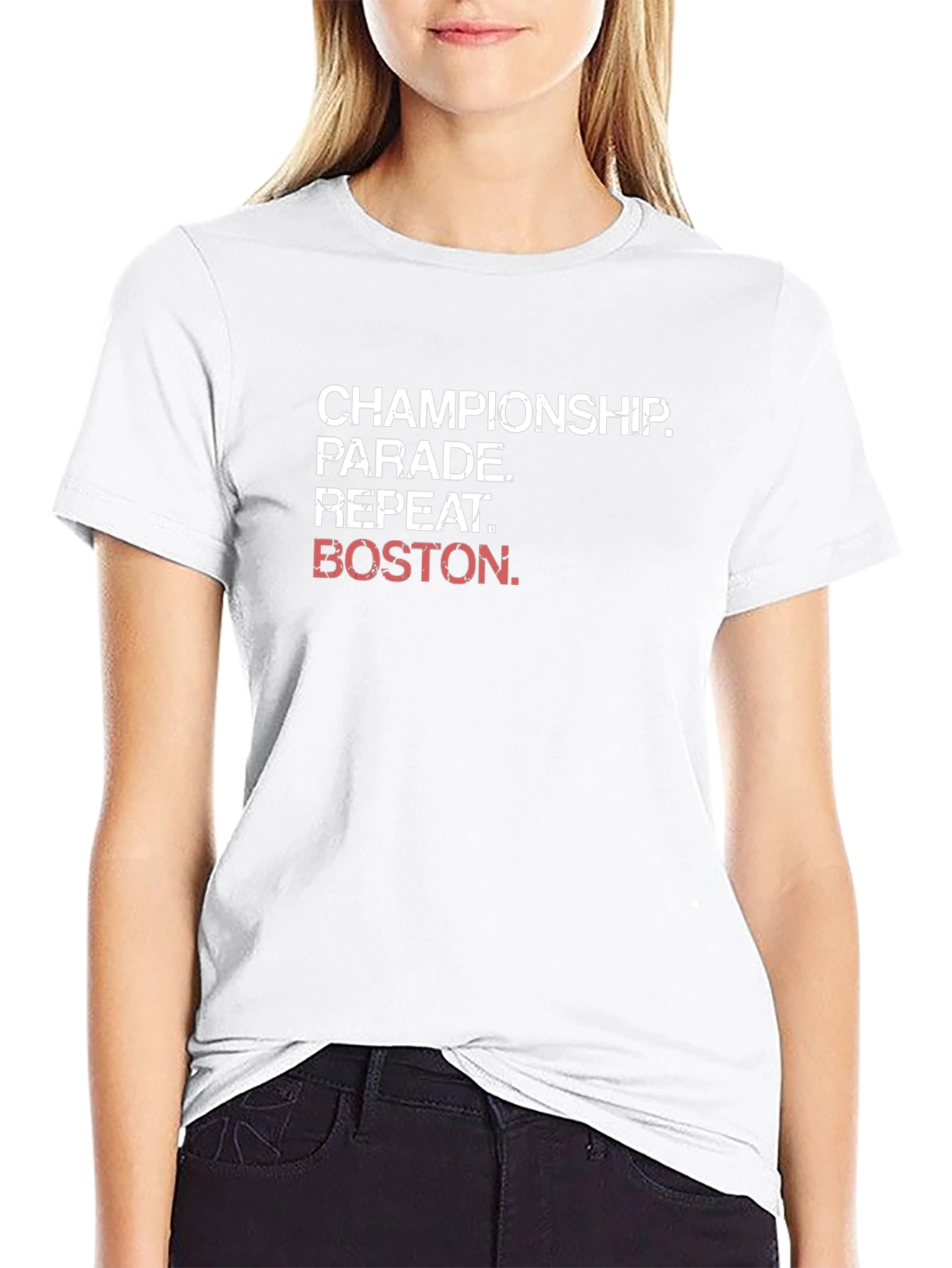 Championship Parade Repeat Boston T-Shirt
