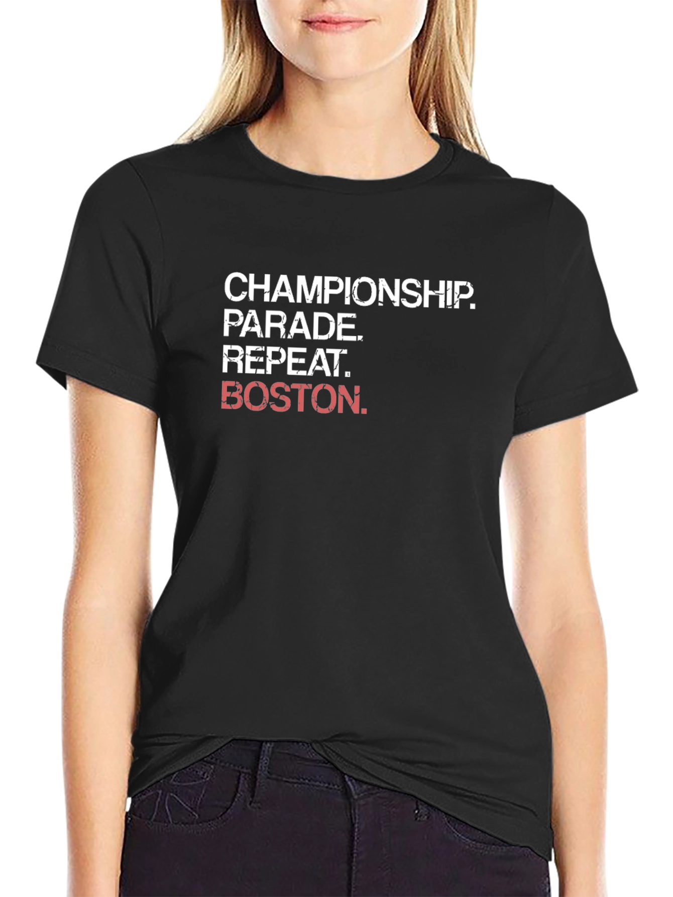 Championship Parade Repeat Boston T-Shirt