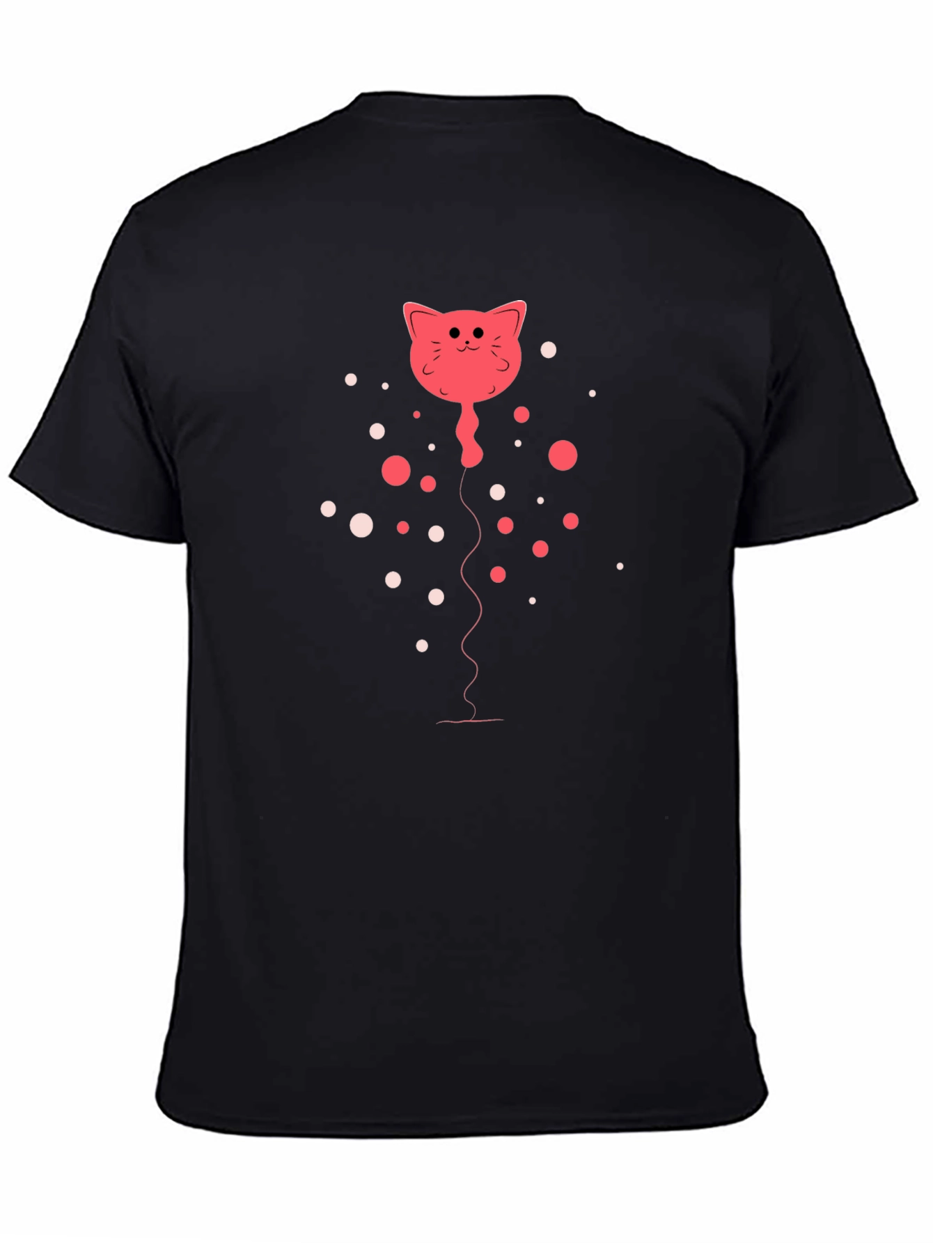 Cat Balloon Graphic Tee - Fun & Unique!