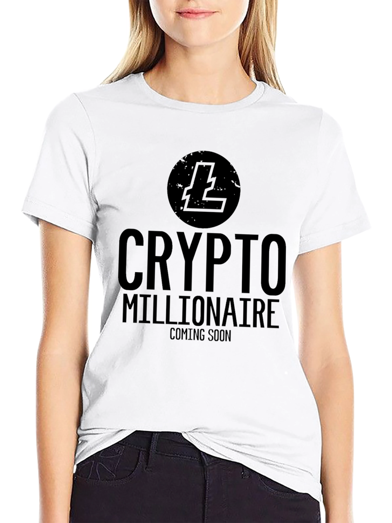 Crypto Millionaire T-Shirt - Black