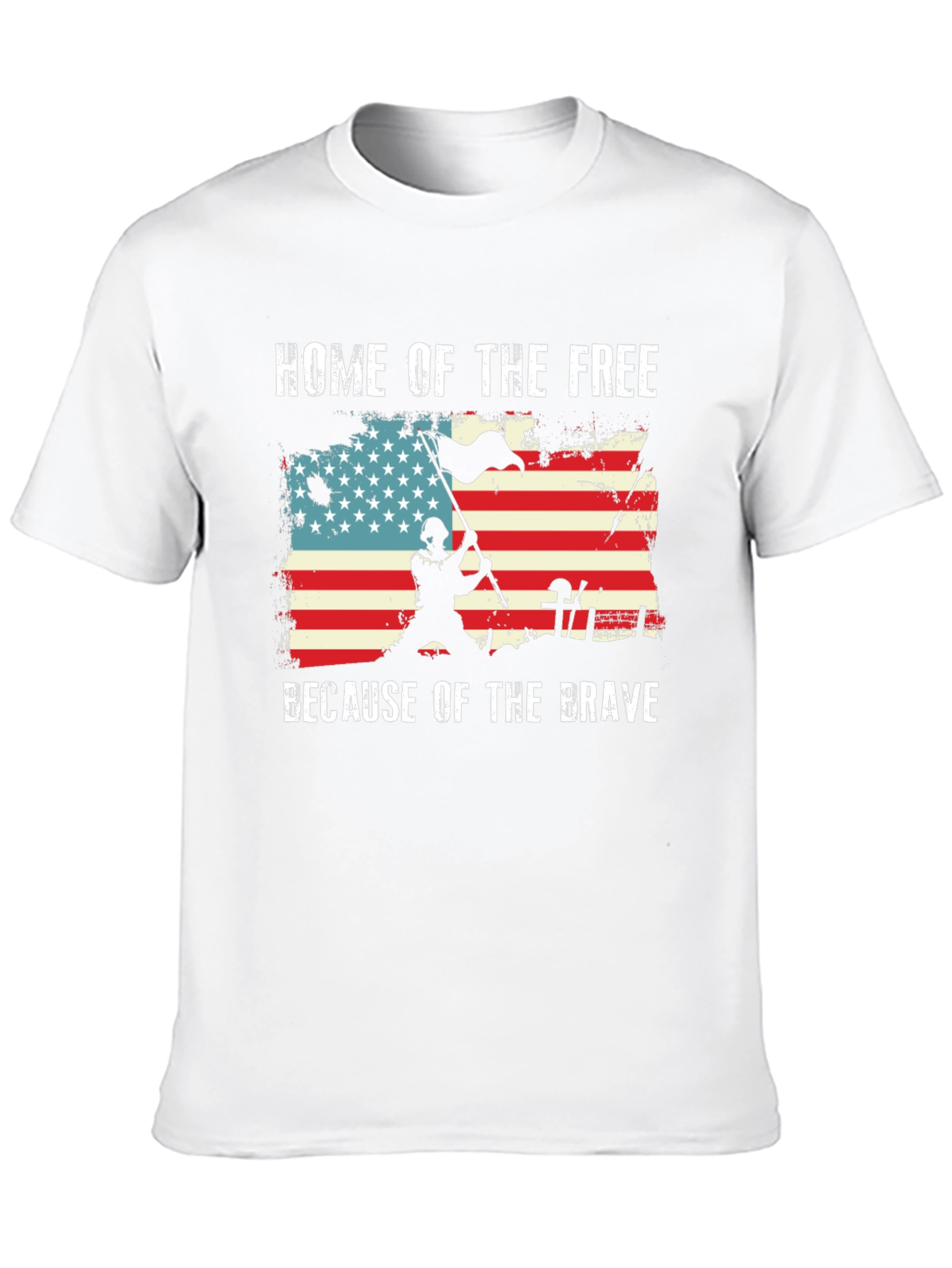 Home of the Free Graphic T-Shirt