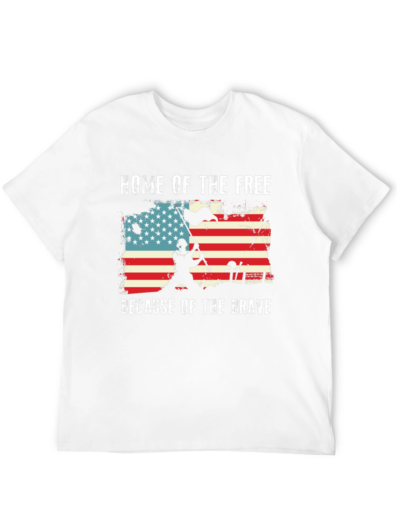 Home of the Free Graphic T-Shirt