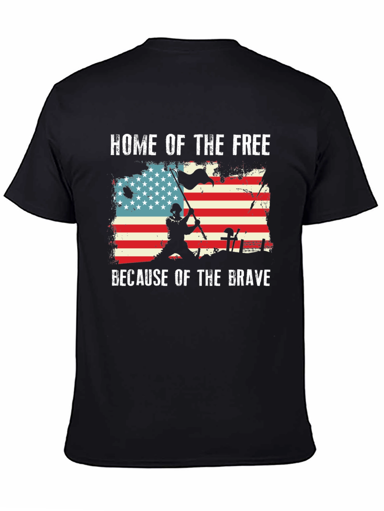 Home of the Free Graphic T-Shirt