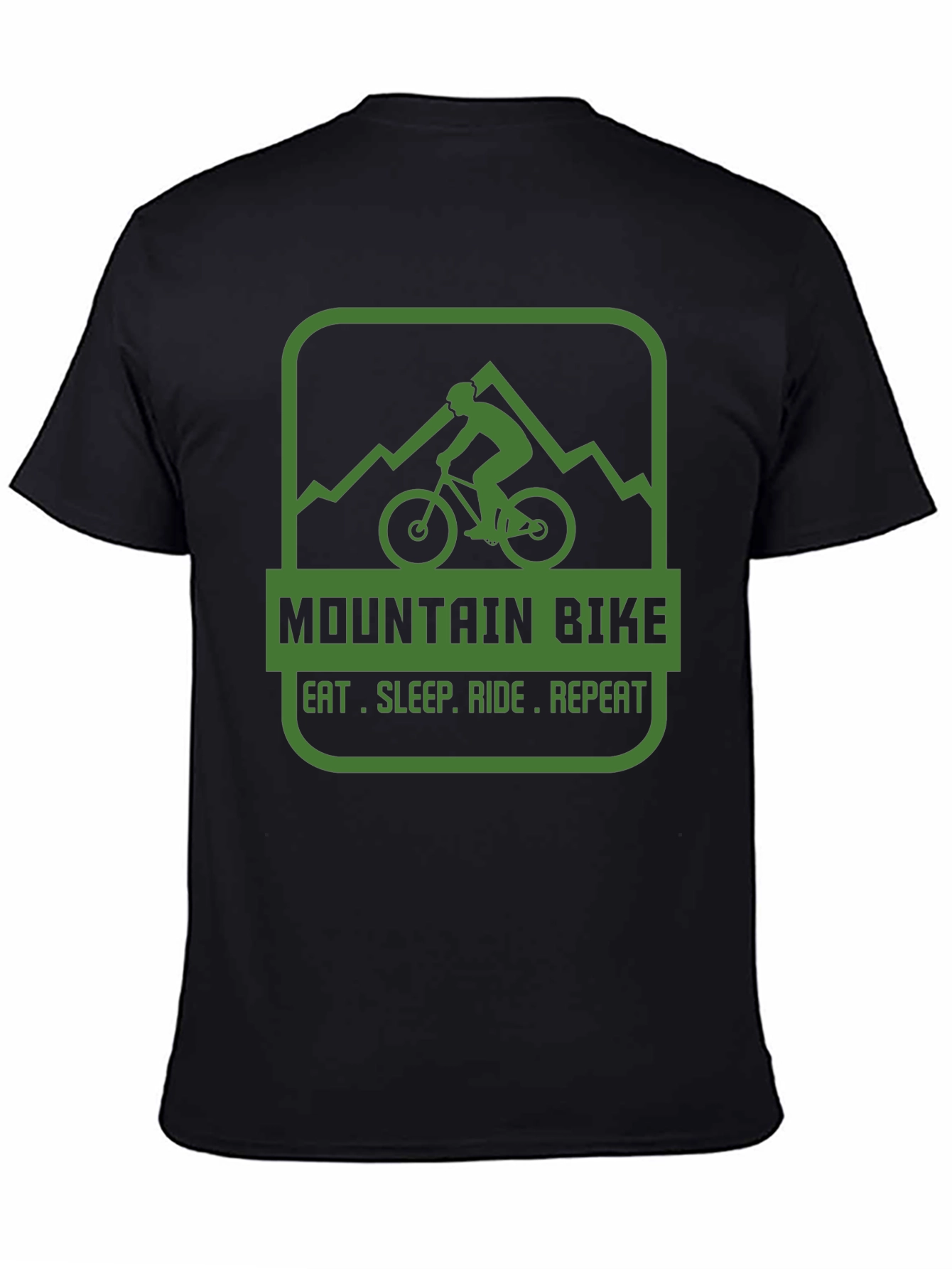 Mountain Bike T-Shirt - Eat Sleep Ride Repeat