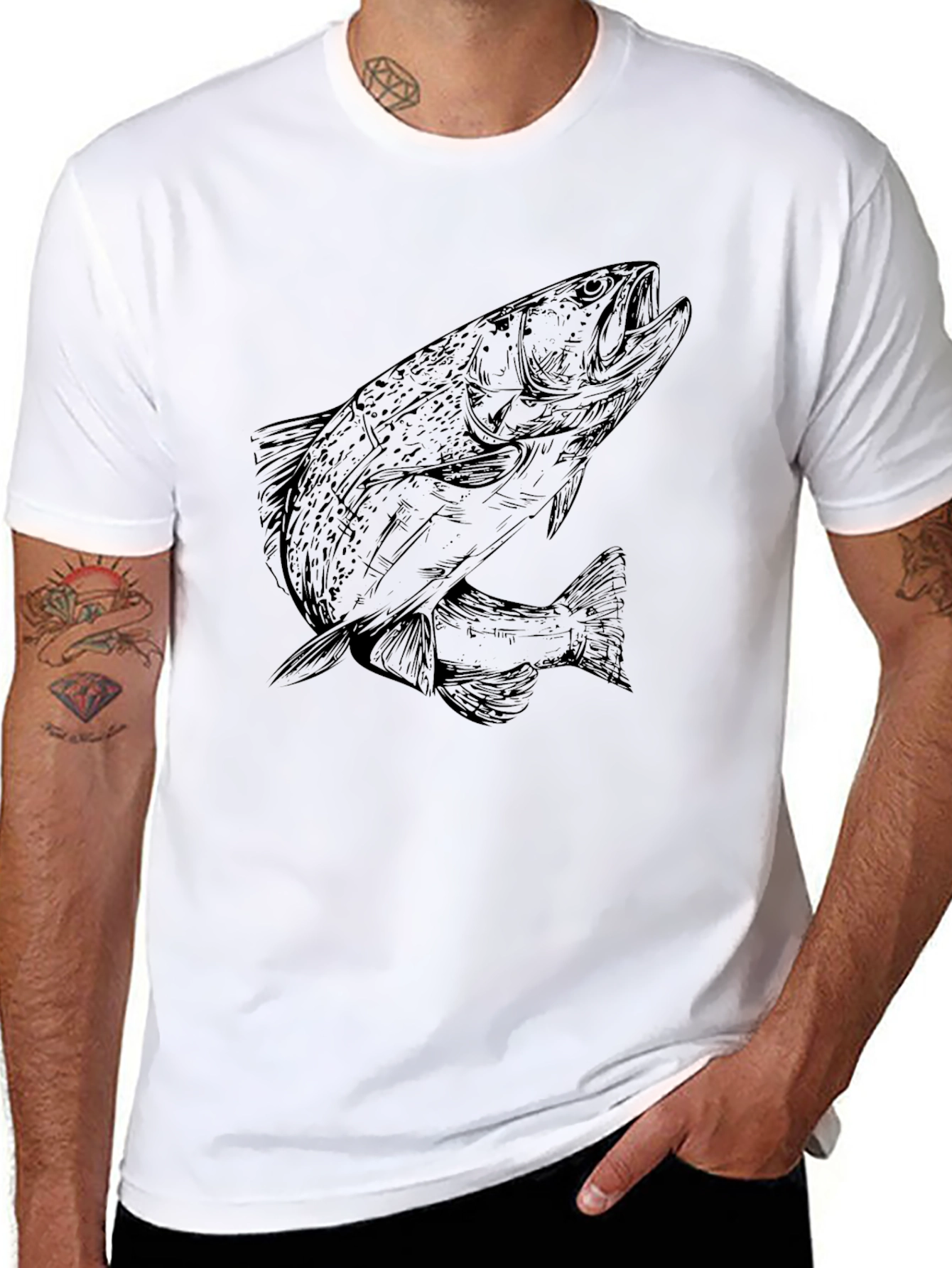 Black Fish Graphic Tee