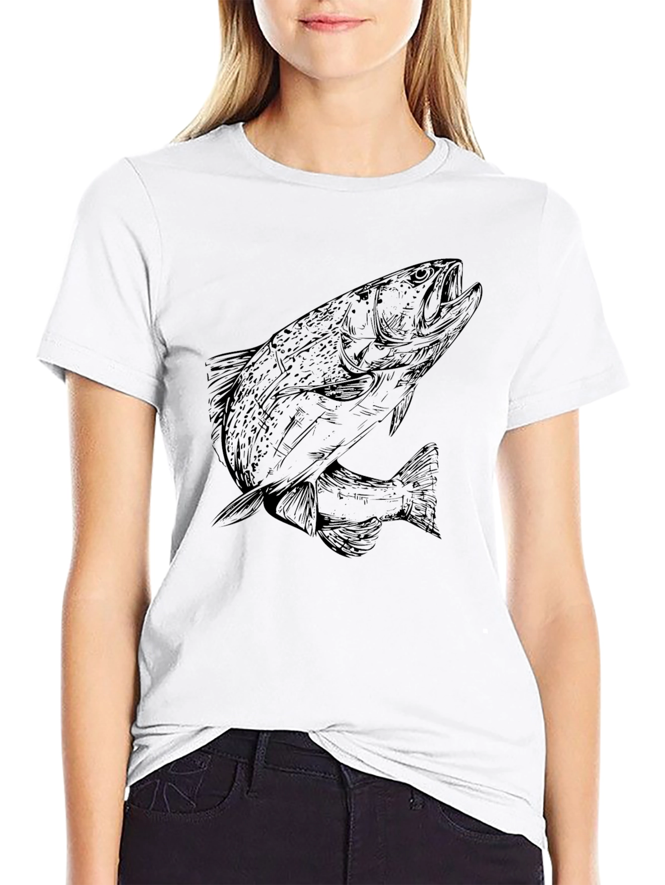 Black Fish Graphic Tee