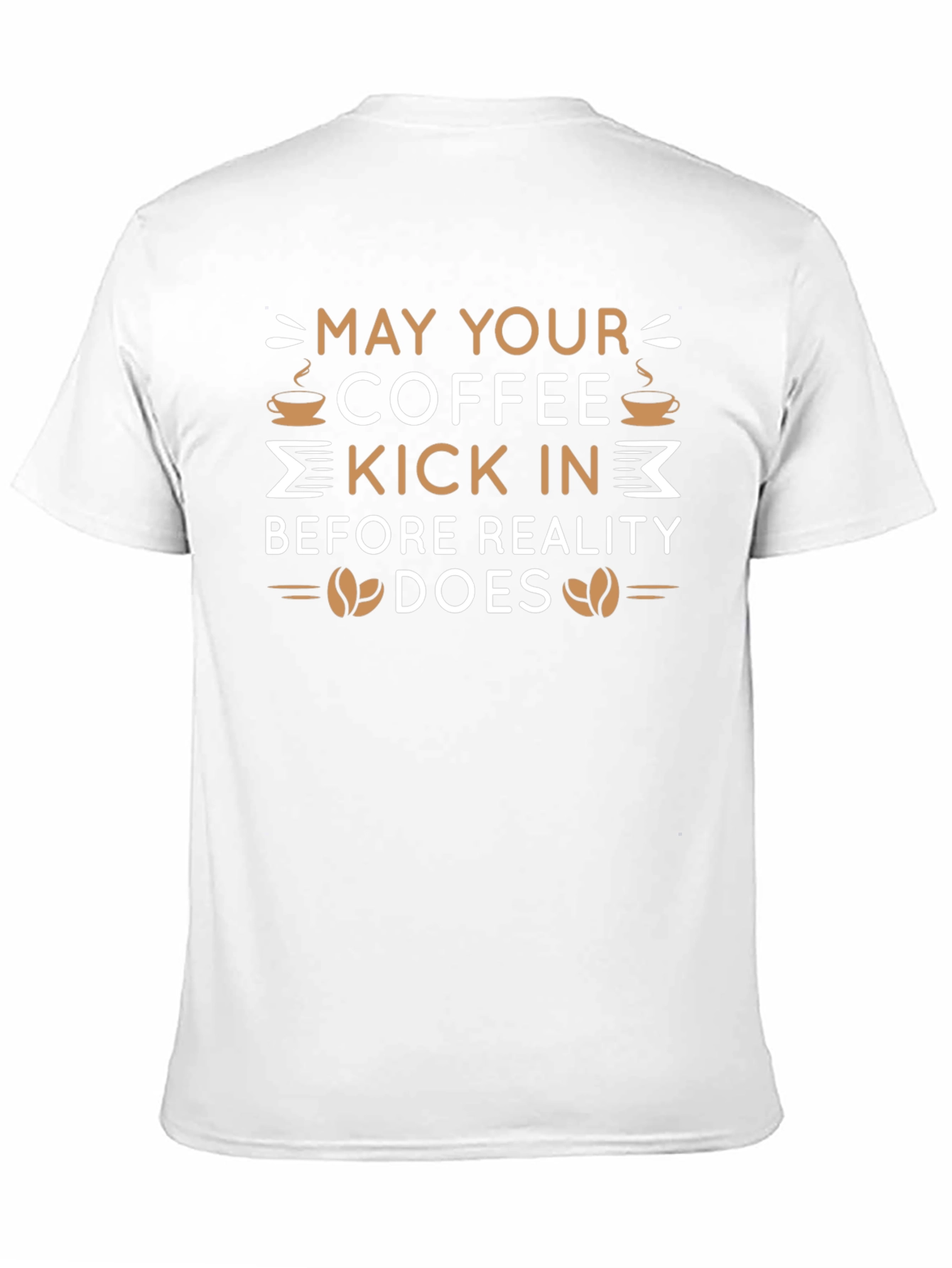 Coffee Kick In Graphic T-Shirt