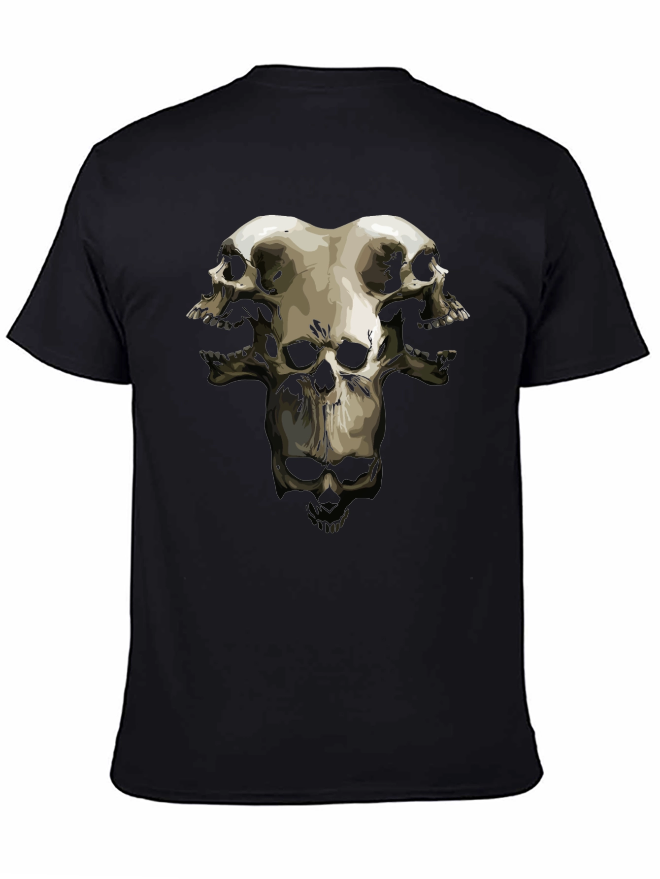 Skull Graphic Tee - Unique Mens T-Shirt