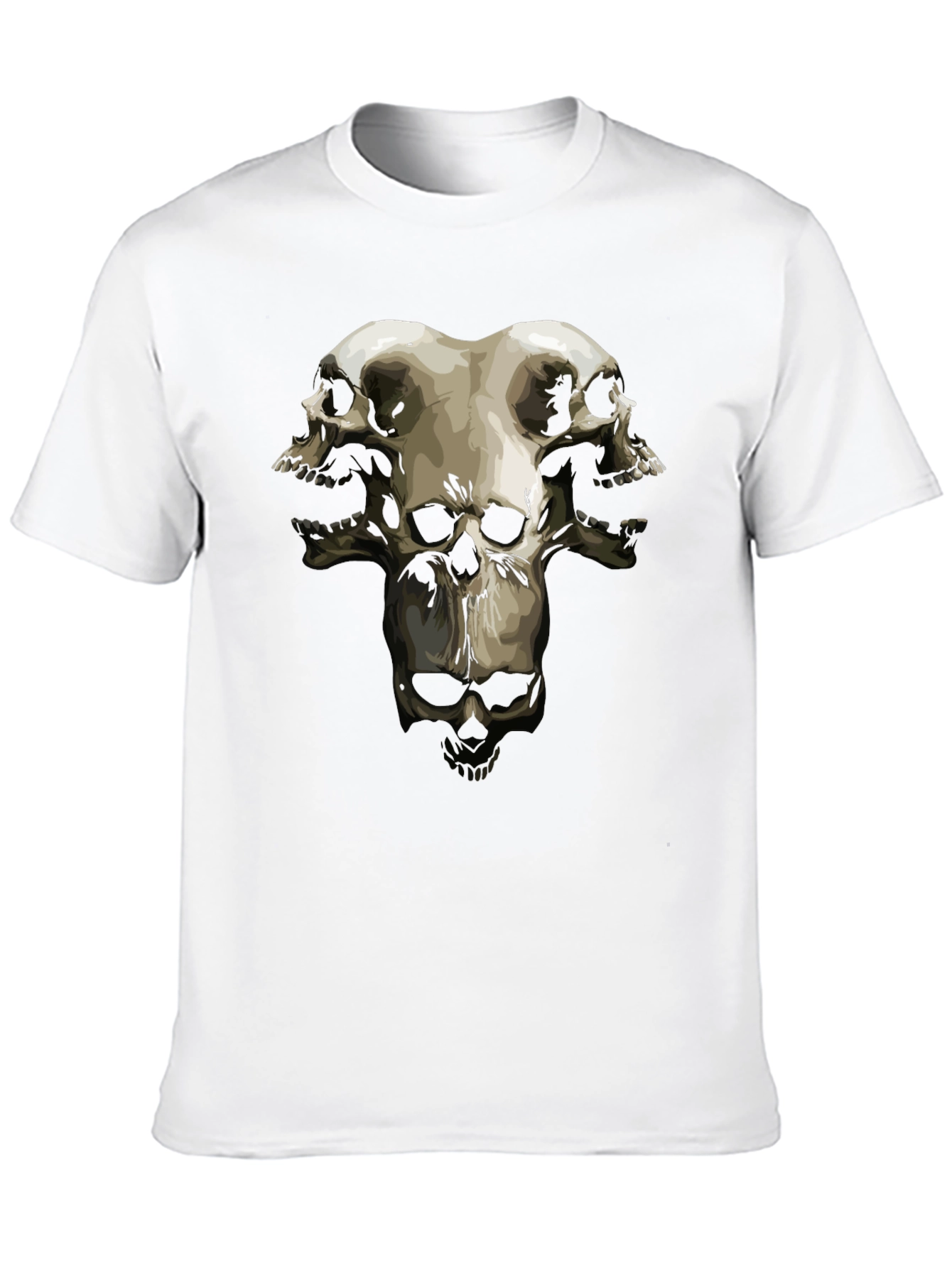 Skull Graphic Tee - Unique Mens T-Shirt