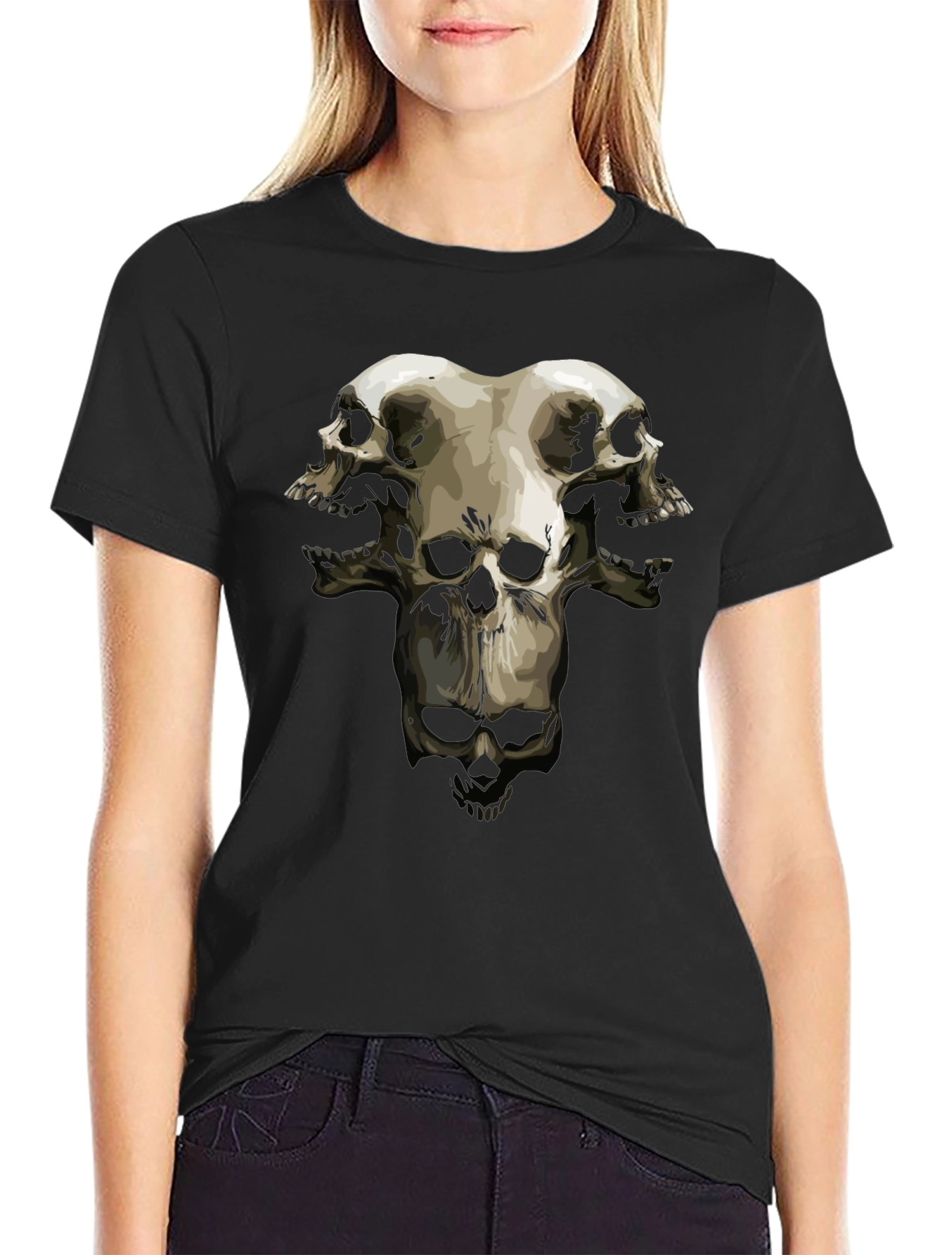 Skull Graphic Tee - Unique Mens T-Shirt