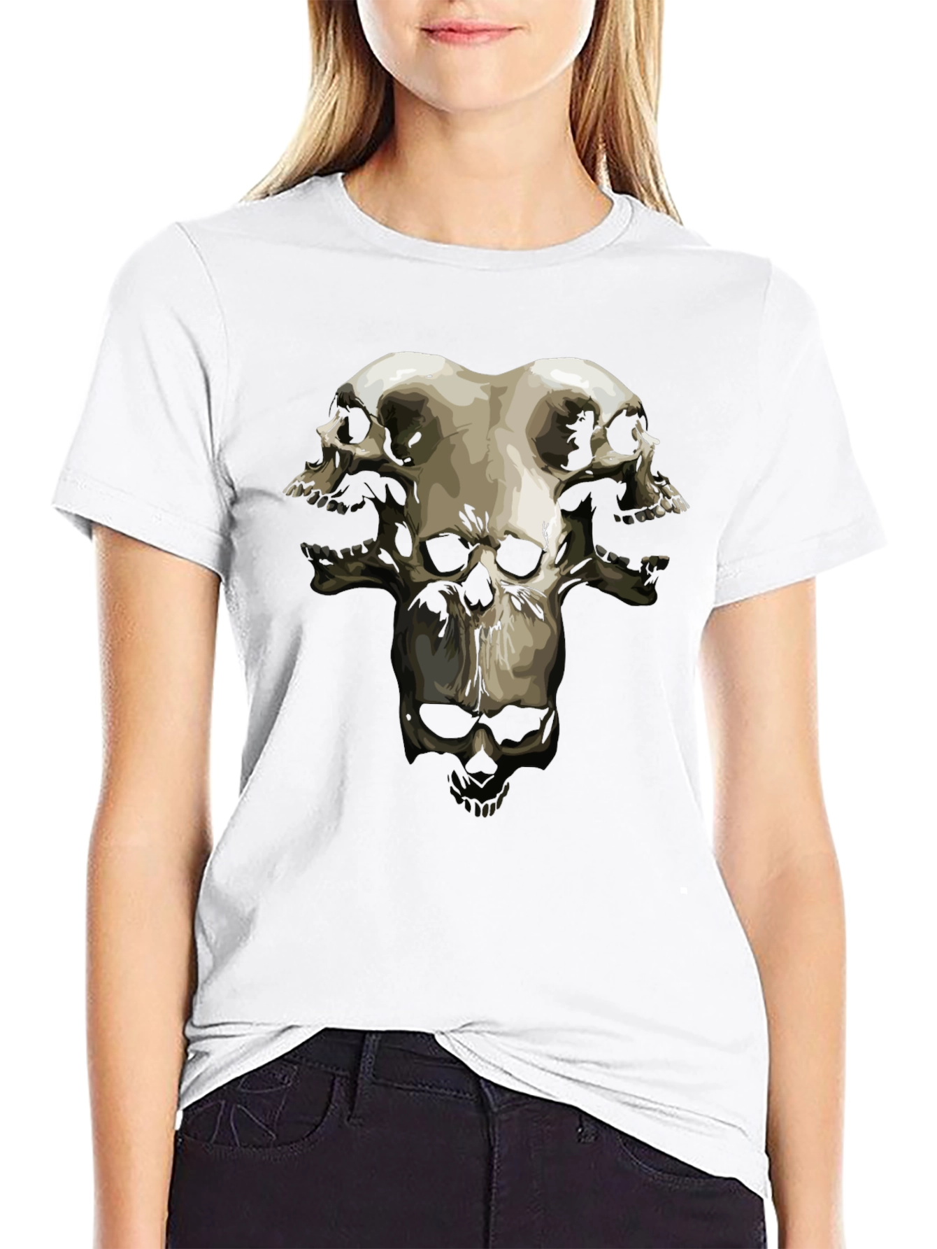 Skull Graphic Tee - Unique Mens T-Shirt