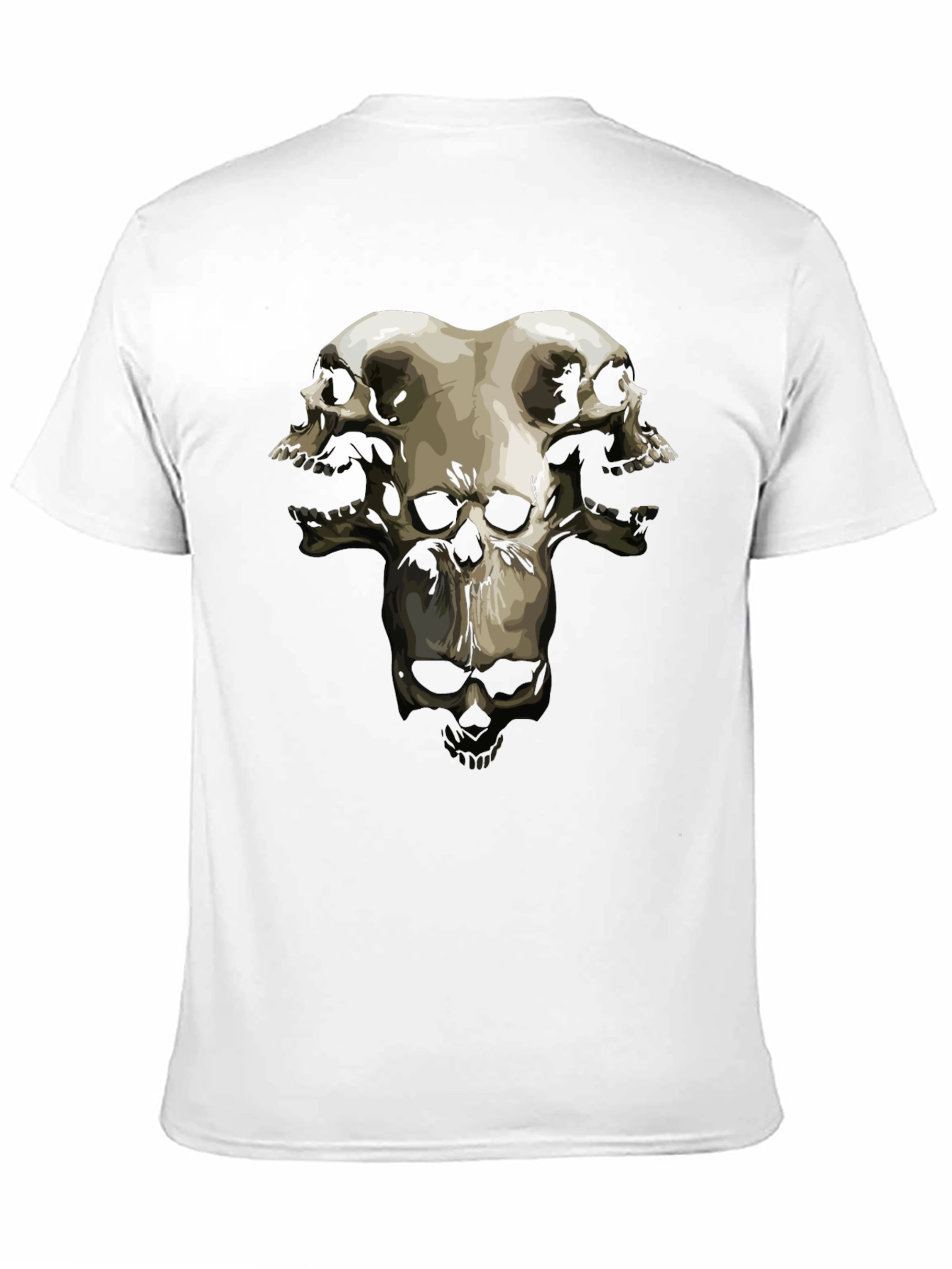 Skull Graphic Tee - Unique Mens T-Shirt