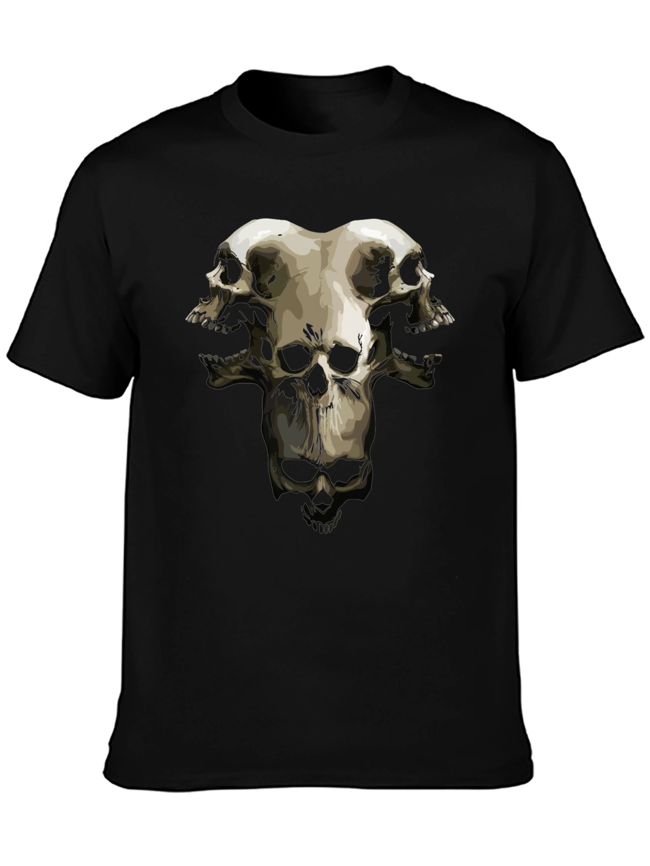 Skull Graphic Tee - Unique Mens T-Shirt