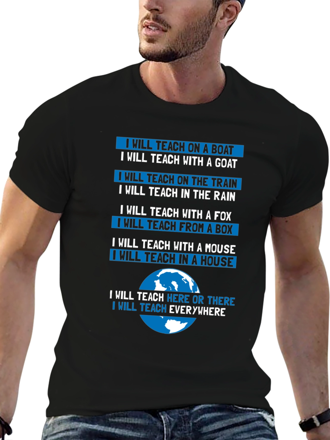 Teacher T-Shirt: Teach Anywhere Everywhere