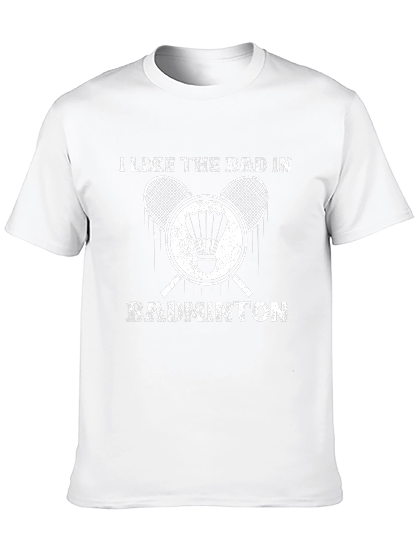 I Like The Bad In Badminton Graphic T-Shirt