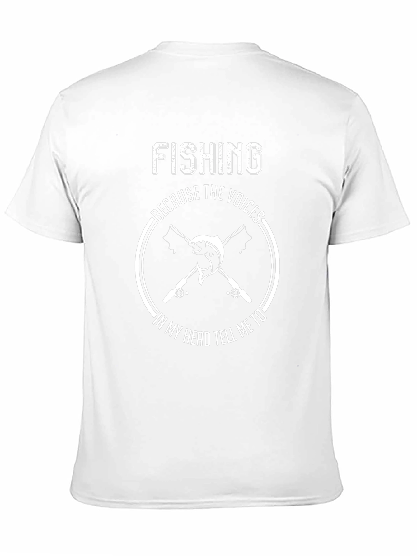 Fishing Voices T-Shirt - Angler Funny Tee