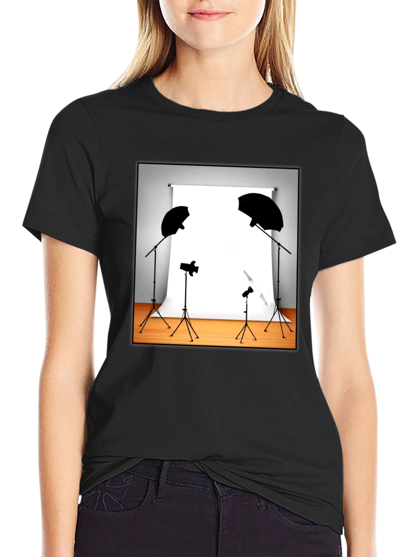 Photo Studio Black T-Shirt