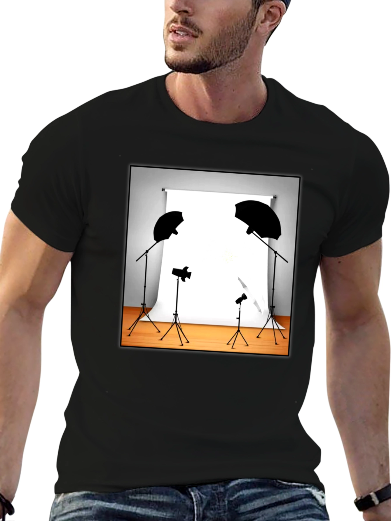 Photo Studio Black T-Shirt