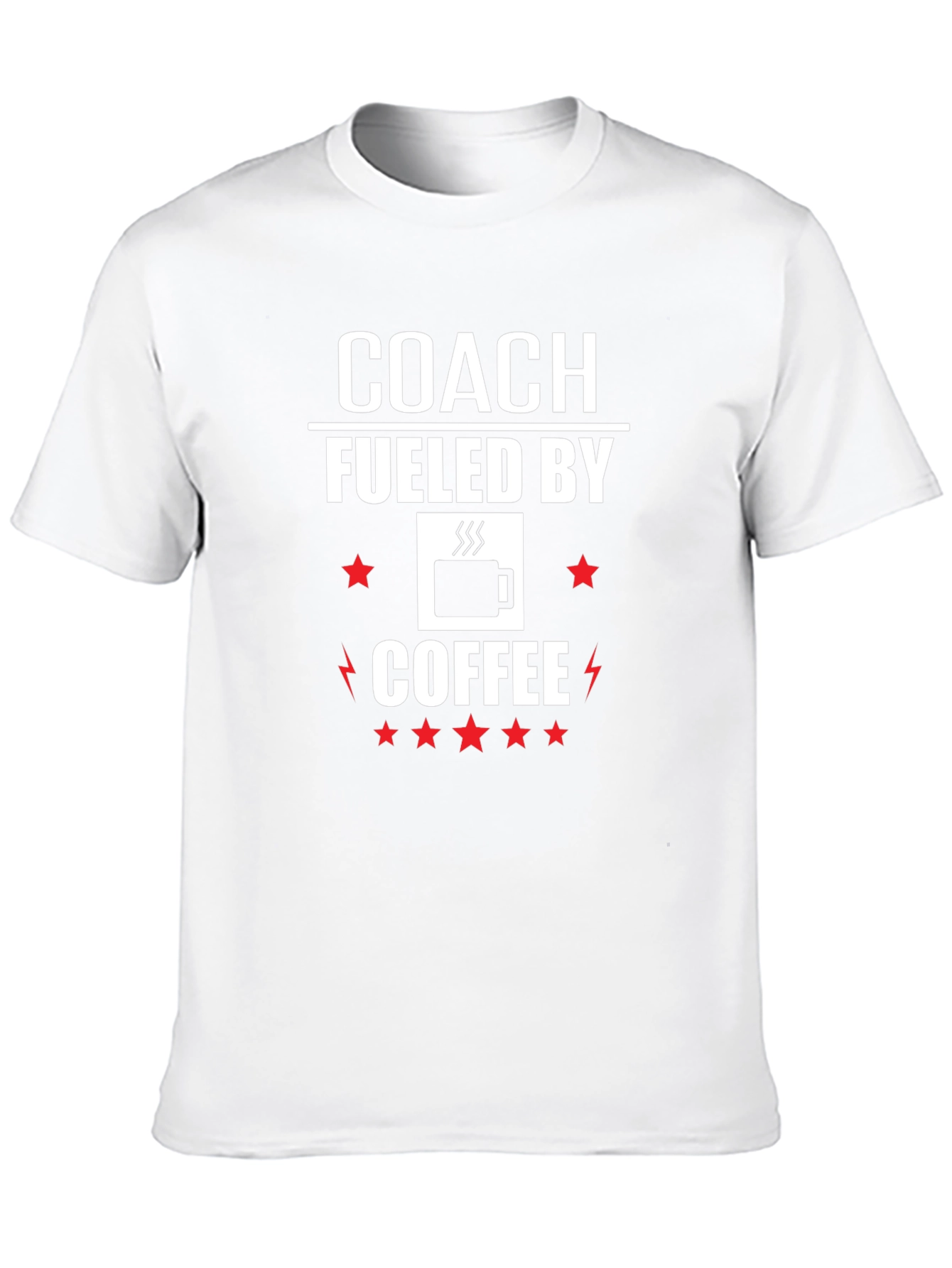 Coach Fueled by Coffee Graphic T-Shirt