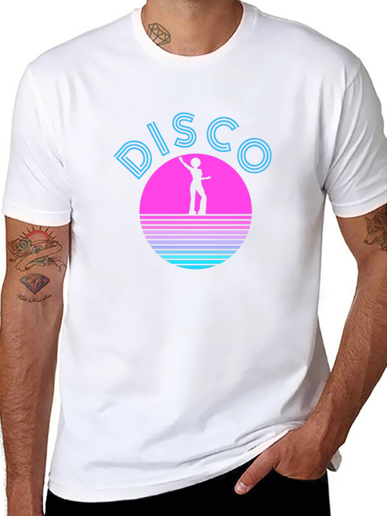 Retro Disco Silhouette T-Shirt