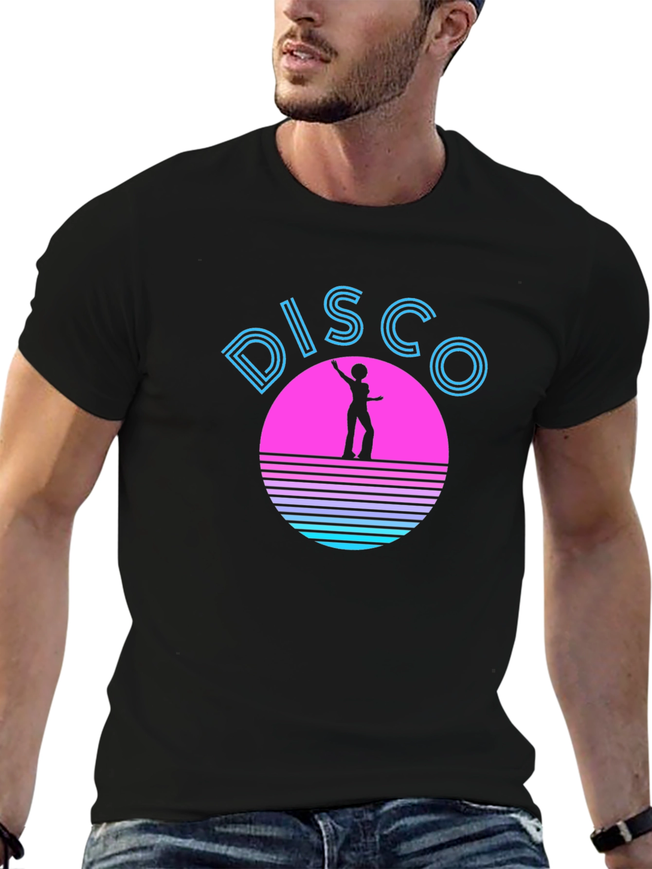Retro Disco Silhouette T-Shirt