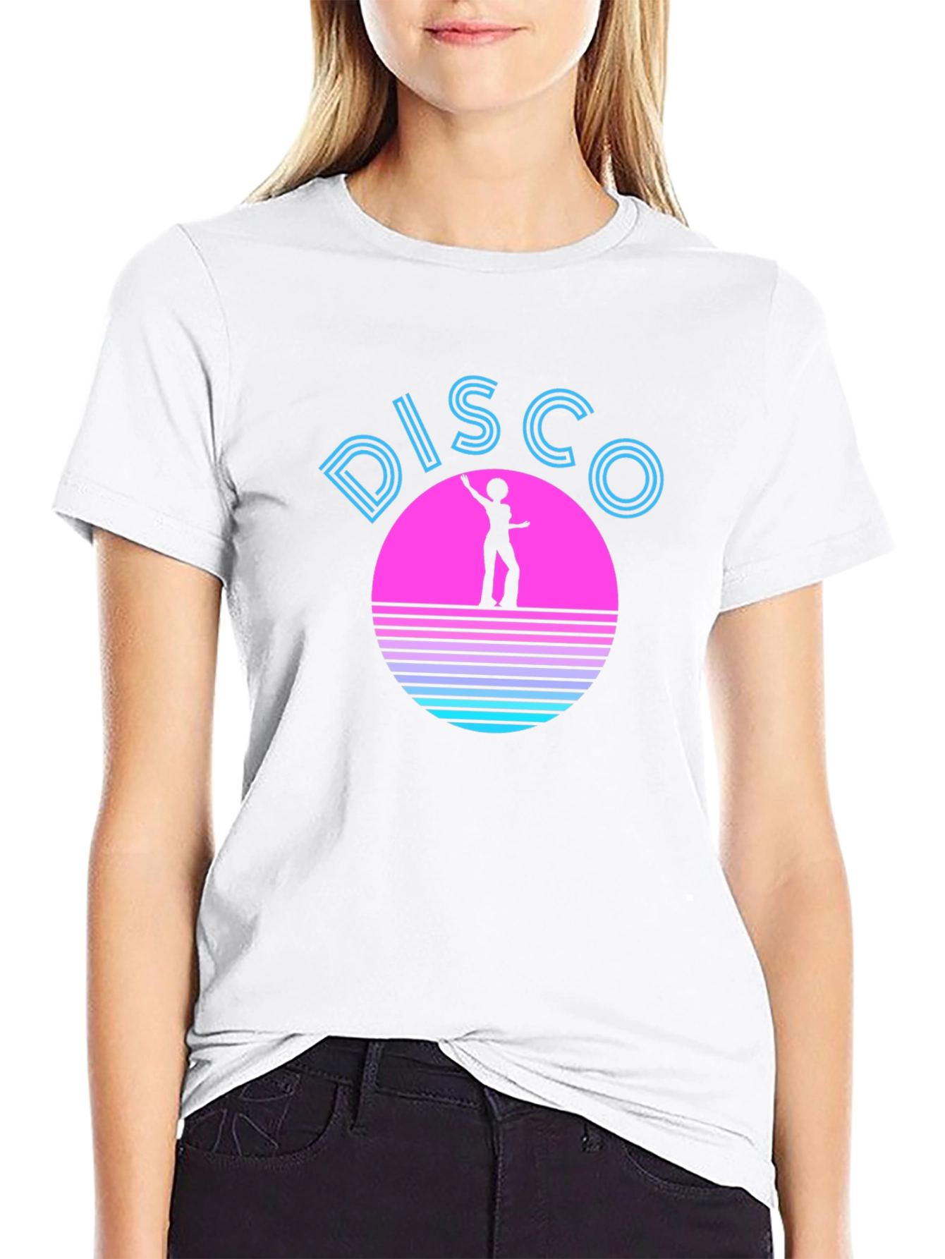 Retro Disco Silhouette T-Shirt