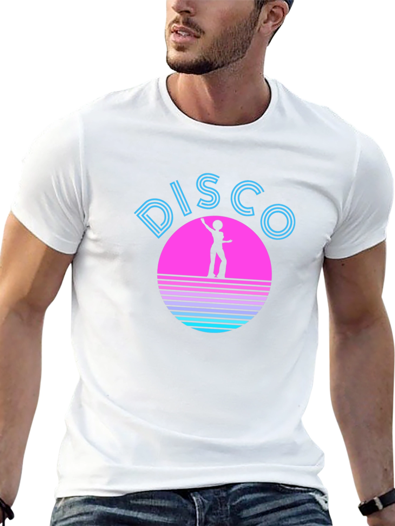 Retro Disco Silhouette T-Shirt