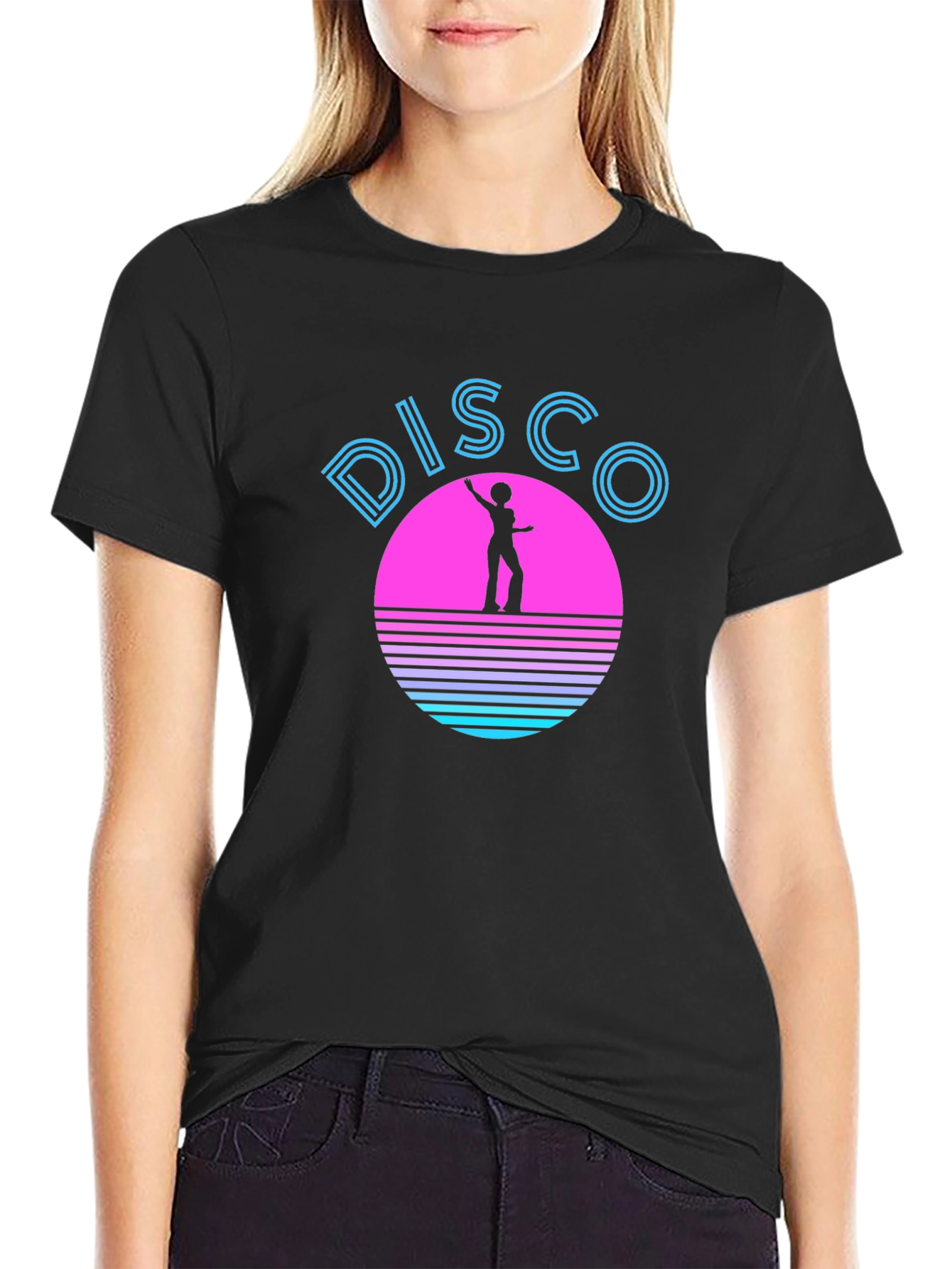 Retro Disco Silhouette T-Shirt