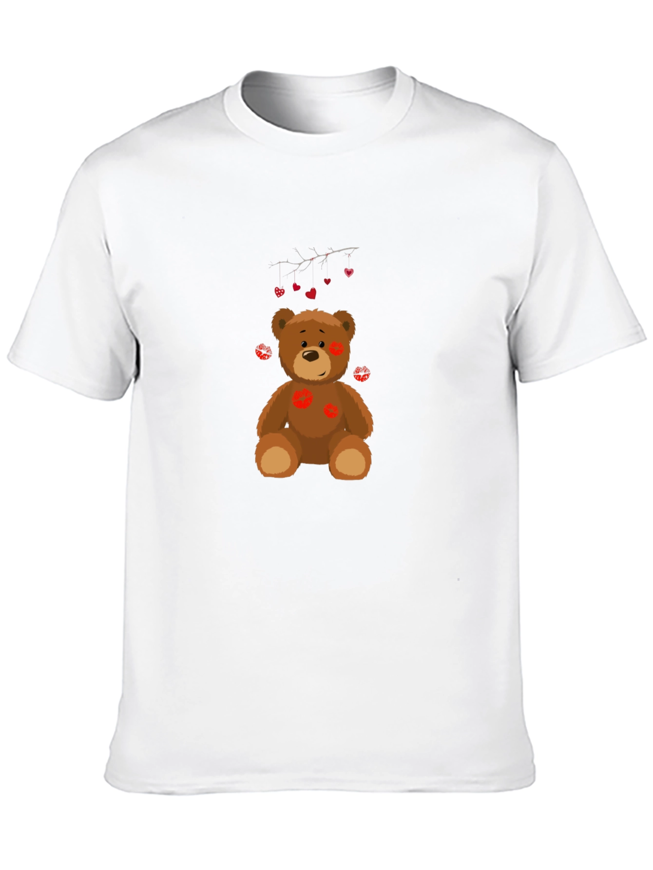 Kissed Teddy Bear Graphic Tee